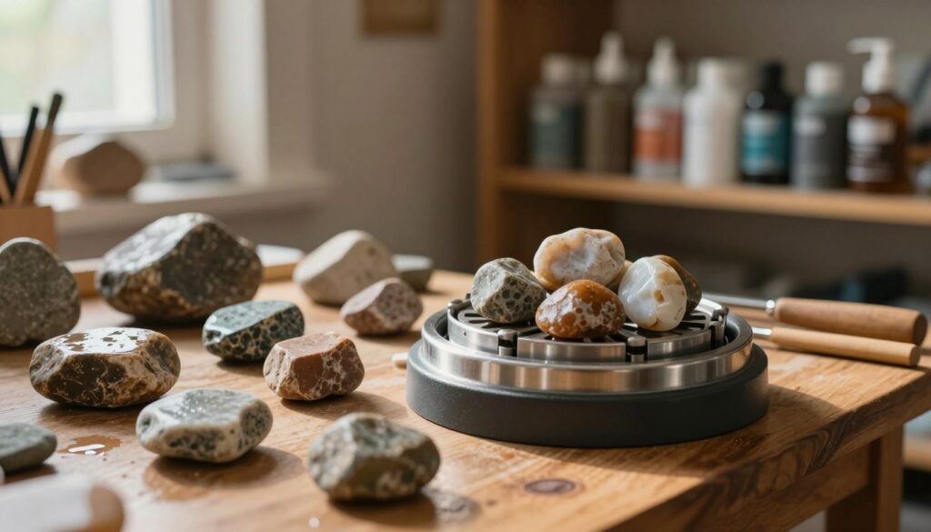 rock polishing
