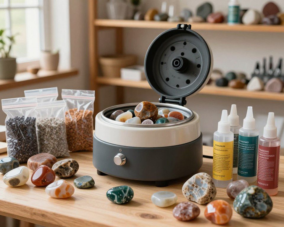 rock tumbling supplies