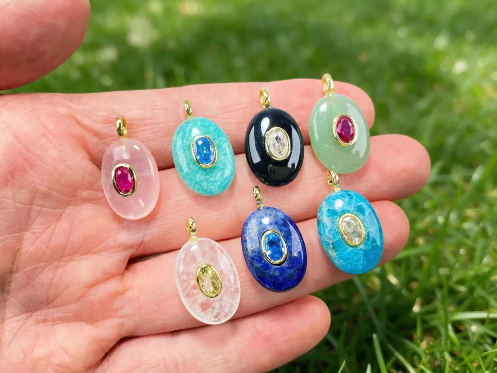 How to Make an Inlaid Gemstone Pendant