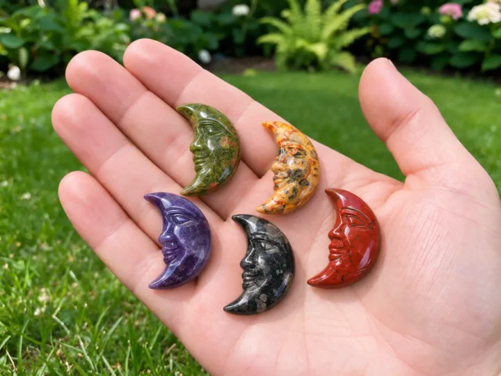 How to Carve a Gemstone Moon Face
